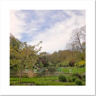 Springtime at Northumberland Park, North Shields Posters and Art